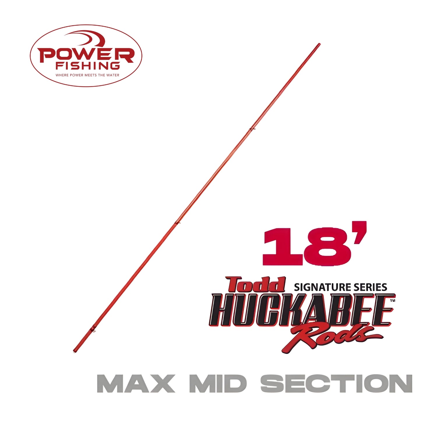 Power Fishing Replacement Mid Sections