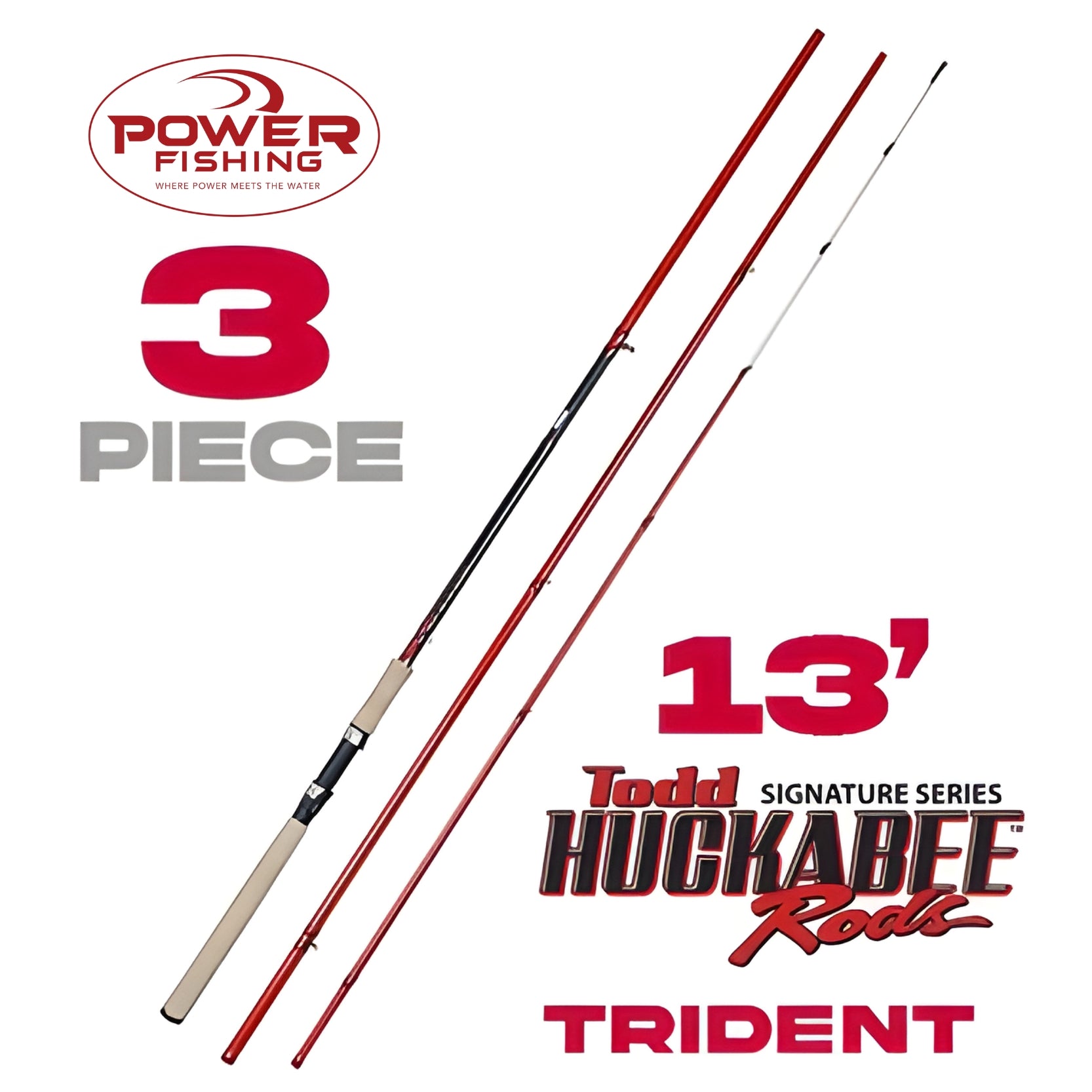 13' TRIDENT – Power Crappie™ Rods