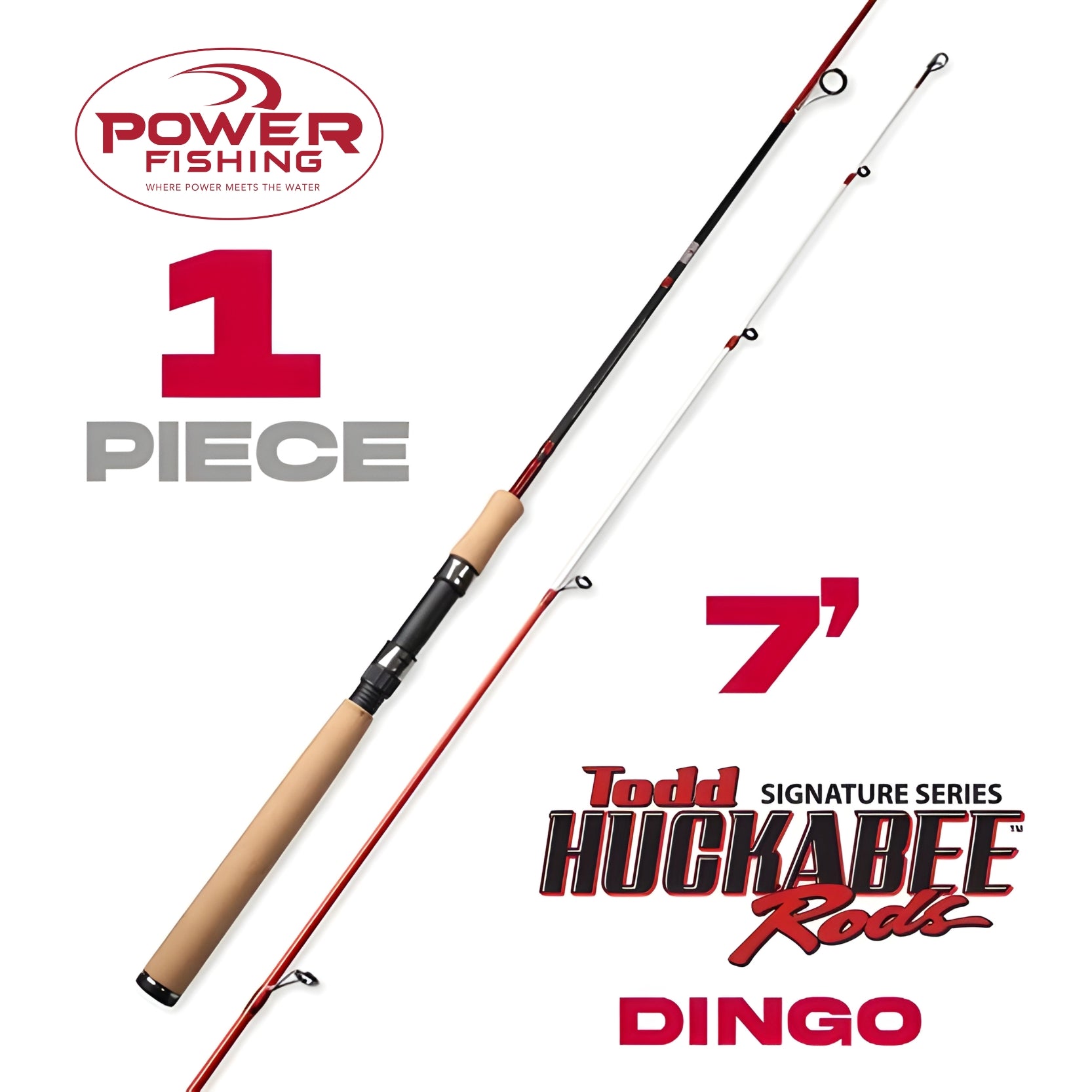 7' DINGO – Power Crappie™ Rods