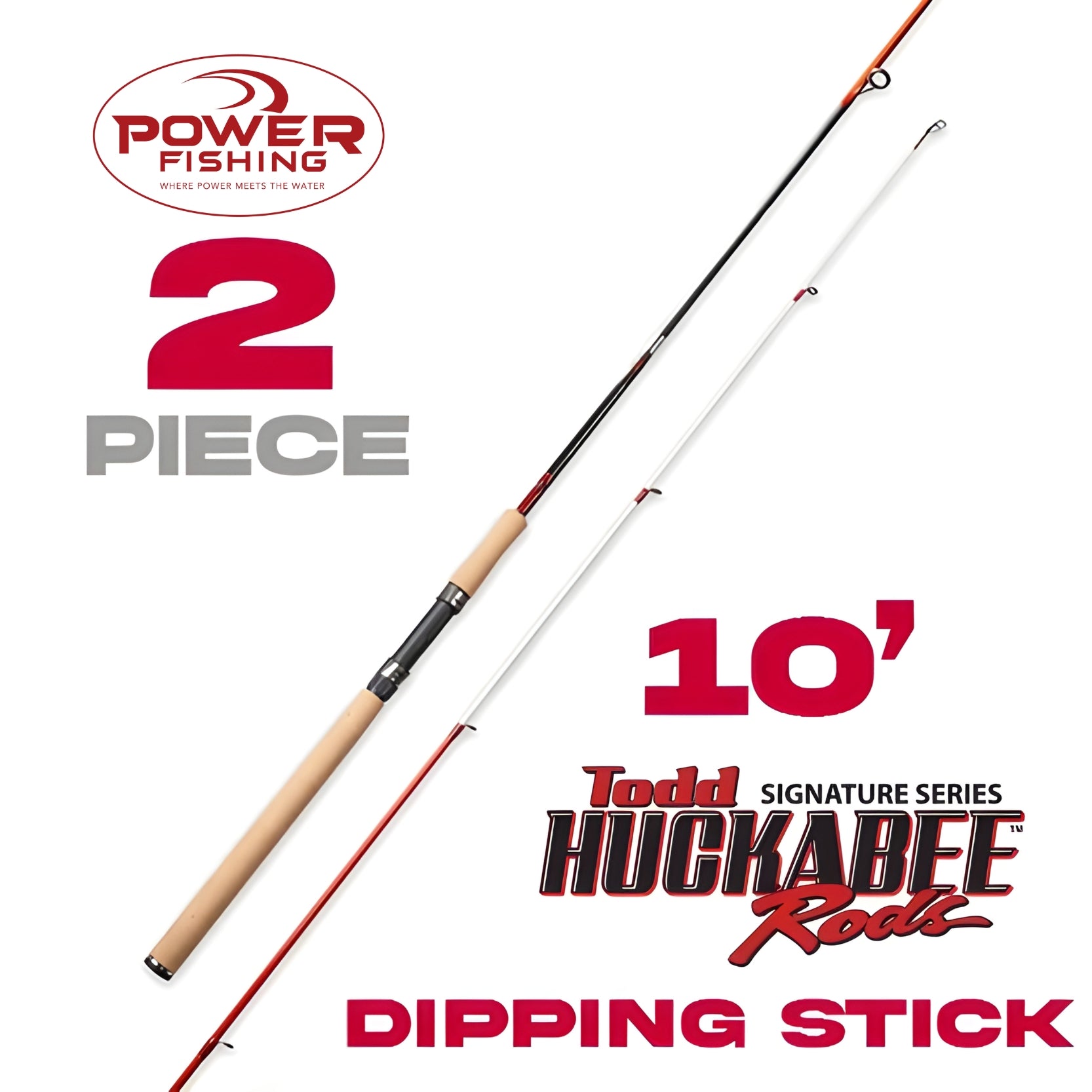 10' DIPPING STICK – Power Crappie™ Rods