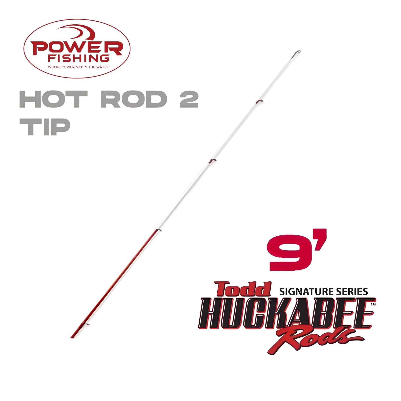 baitcaster rod tip replacement Power Fishing Replacement Tips – Power Crappie™ Rods
