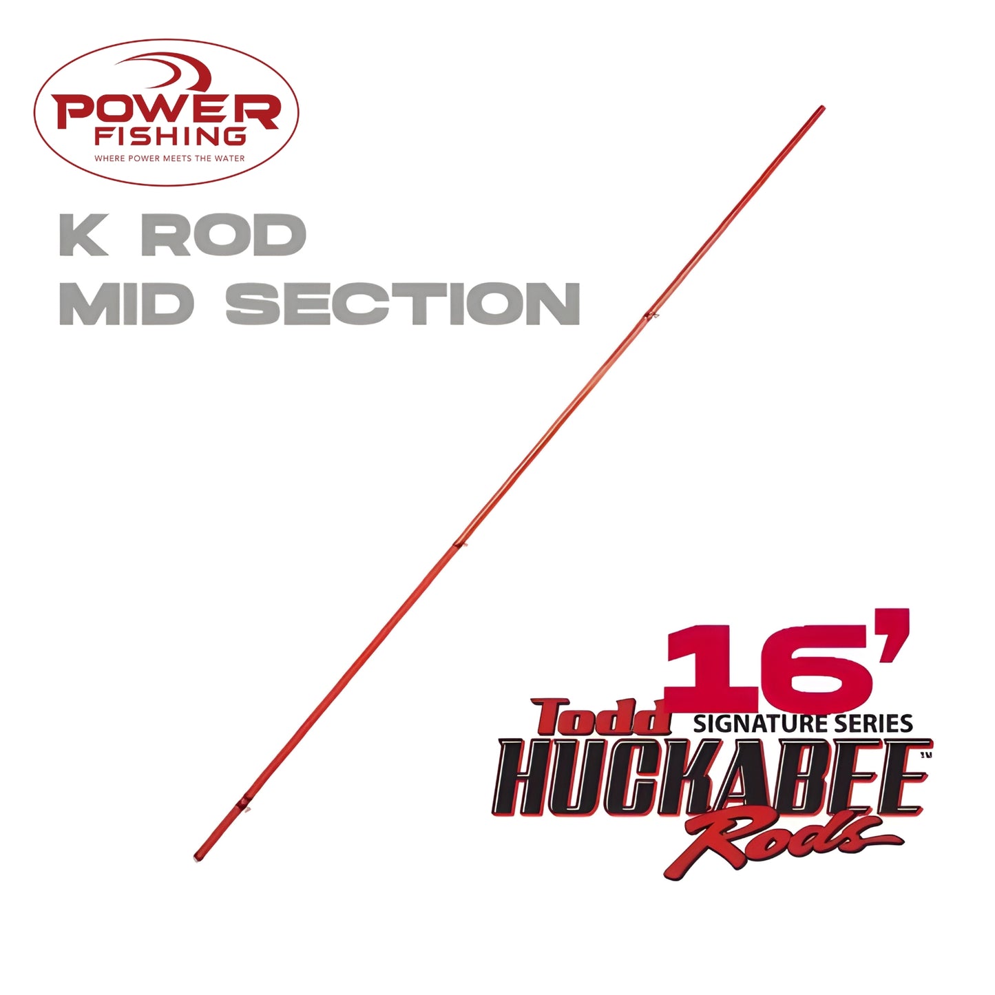 Power Fishing Replacement Mid Sections