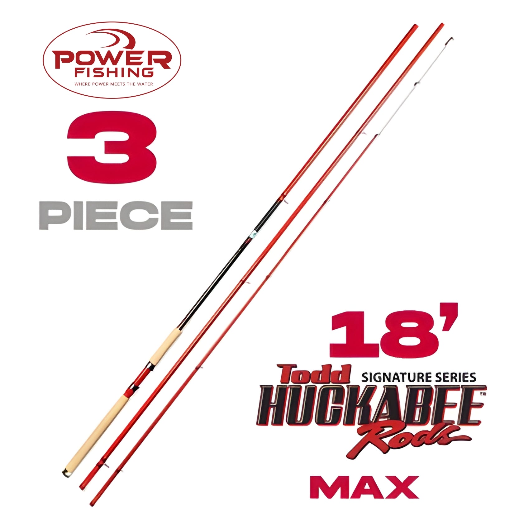 18' MAX – Power Crappie™ Rods