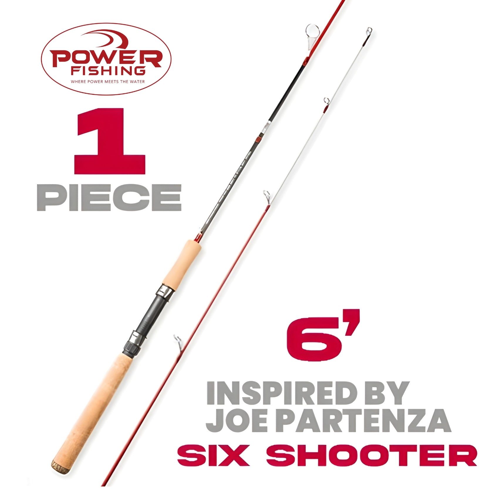 6' SIX SHOOTER – Power Crappie™ Rods