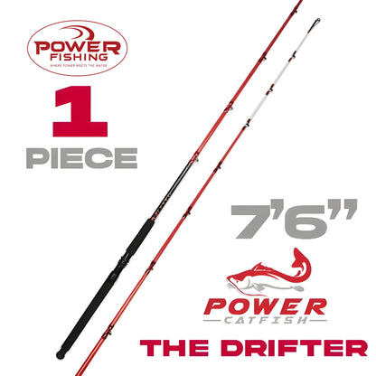7'6 THE DRIFTER - Power Catfish Rod